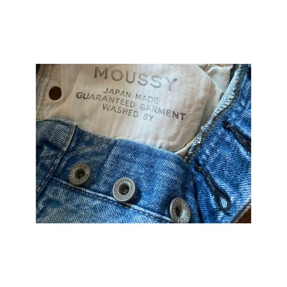 MOUSSY Vintage Distressed Skinny Jeans – Size 27 – Japan Made - Picture 7 of 14